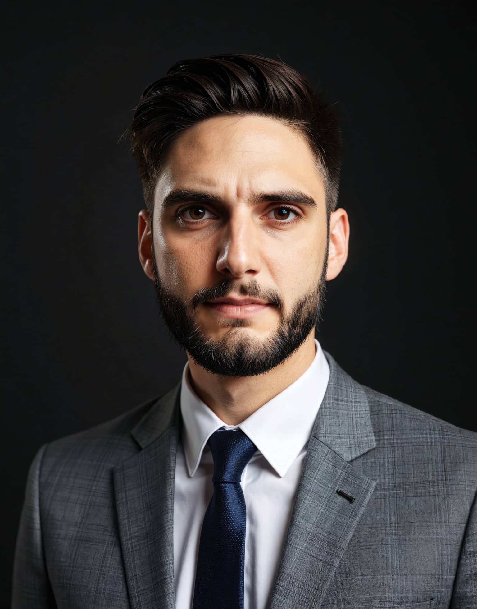 AI Professional Headshot Result Standing